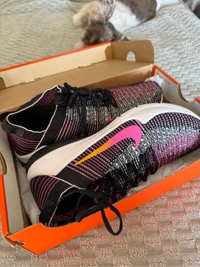 Nike Air Zoom Fearless FK 2 Black and Pink Training Sneakers